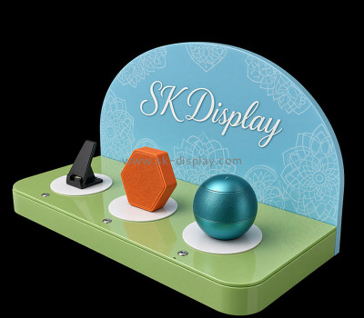 Custom acrylic exhibition wireless speaker display stand PD-405