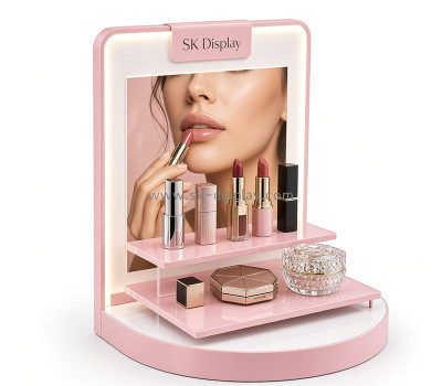 Custom acrylic lipstick makeup LED display stand KLD-250