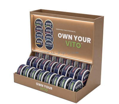 Custom acrylic VITO nicotine pouches LED display rack KLD-251