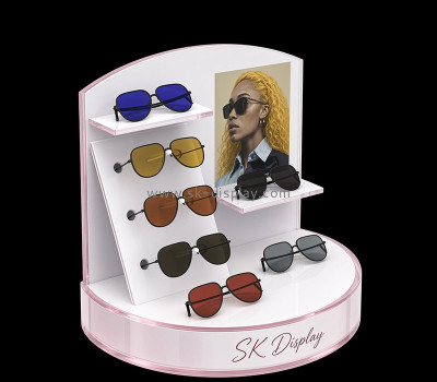 Custom acrylic sunglasses counter display stand GD-228
