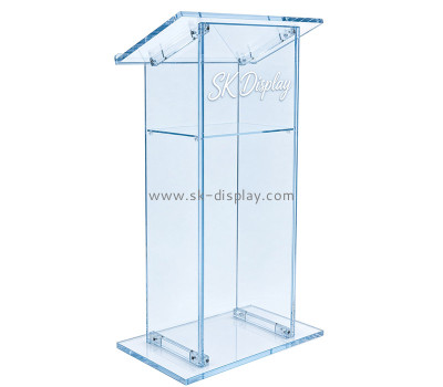 Custom acrylic presentations lectern AFS-749