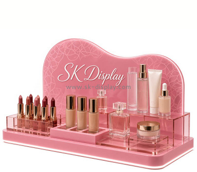 Custom retail makeup illuminated displays KLD-256