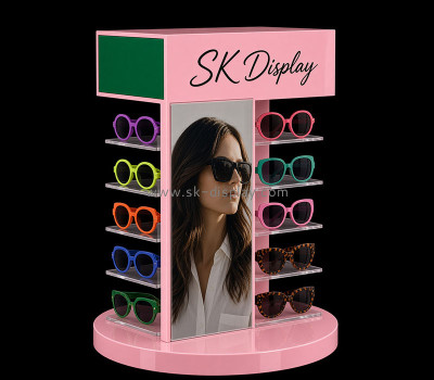 Custom retail sunglasses display rack GD-231