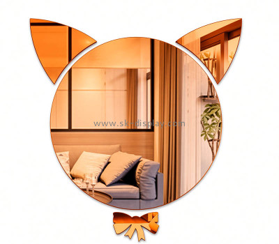 Custom wall decor cat mirror sticker MA-260