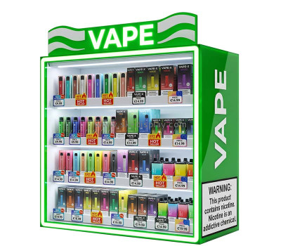 Custom VAPE LED display cabinet LDD-247