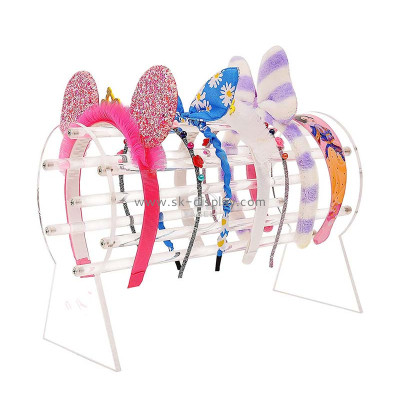 Custom acrylic boutiques hairbands holder stand SOD-1194