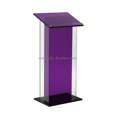 Custom acrylic speech podium stand AFS-705