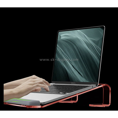 Custom acrylic MacBook air stand for desk PD-363