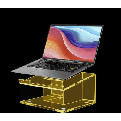 Custom acrylic Macbooks stand riser for desk PD-369