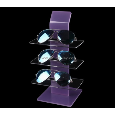 Custom acrylic retail 3 tiers eyeglasses display racks GD-197