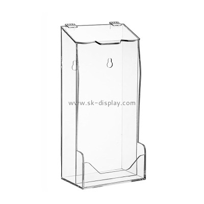 Custom acrylic wall pamphlet display holder BD-1287