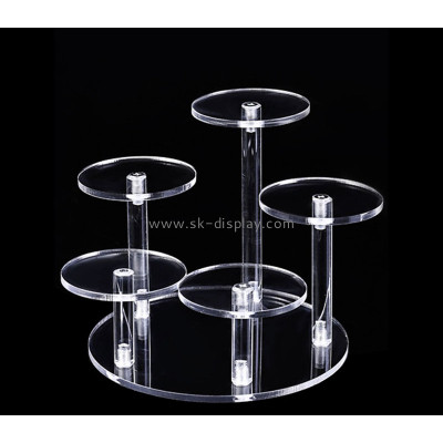 Custom acrylic 4 tiers jewelry display risers JD-352