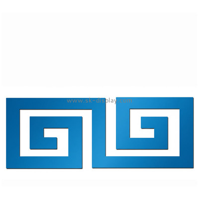 Custom acrylic wall DIY geometric shape mirror stickers MA-227