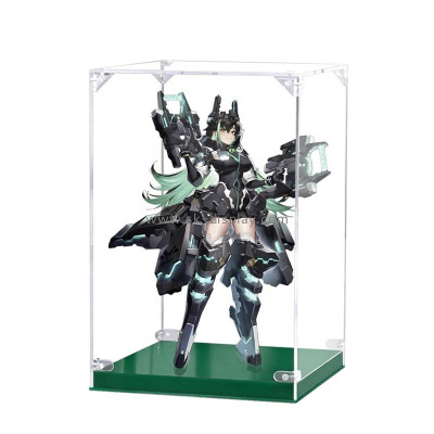 Custom acrylic action figures toy LED showcase LDD-220