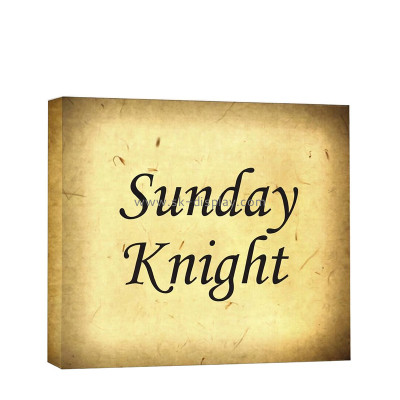 Custom acrylic advertising light box LDD-226