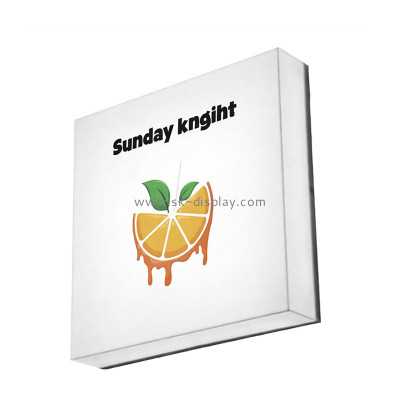 Custom acrylic wall LED light box shop sign LDD-228