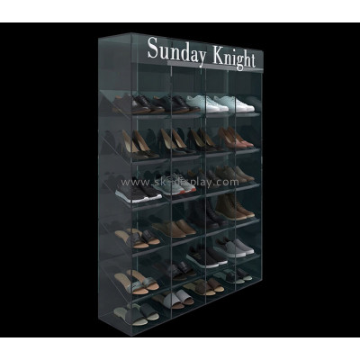 Custom acrylic multi-functional shoe display rack SSD-147