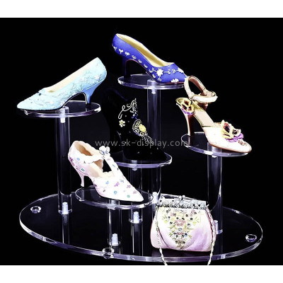 Custom acrylic shopping mall shoe display stand SSD-150