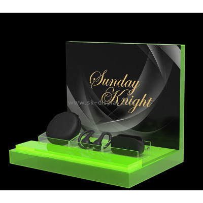 Custom acrylic bluetooth headphone display prop PD-386
