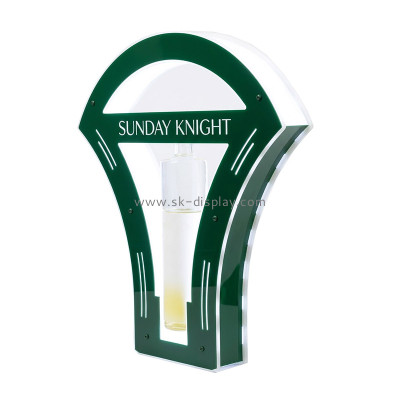 Custom acrylic wine bottles LED display stand prop WD-337