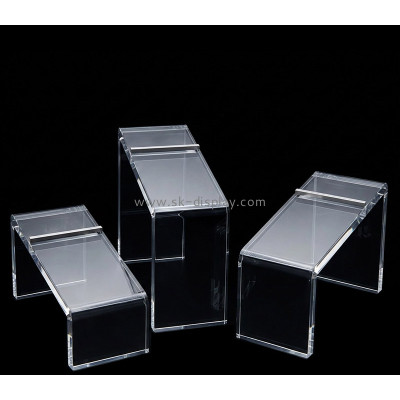 Custom acrylic retail slanted shoe display risers SSD-153