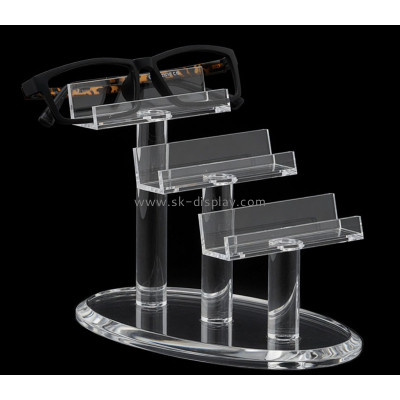 Custom acrylic 3 tiers sunglasses display holder stand GD-216