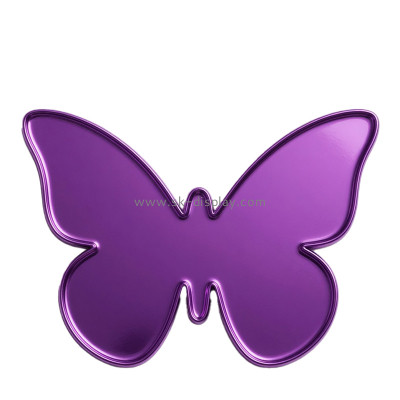 Custom acrylic wall 3D butterfly shaped mirror stickers MA-244