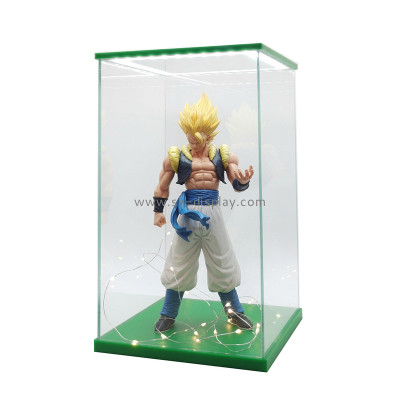 Custom acrylic action figure illuminated showcase LDD-236