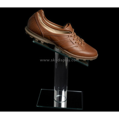 Custom acrylic shopping mall shoe display stand riser SSD-157