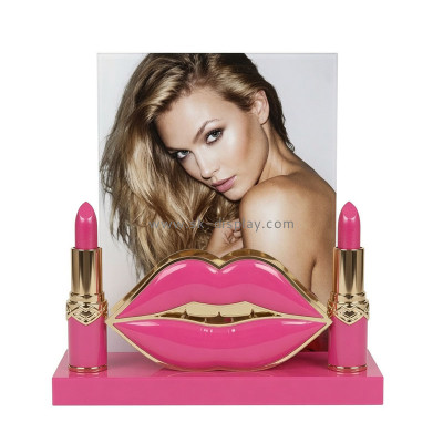 Custom acrylic exhibition lipgloss display stand CO-912
