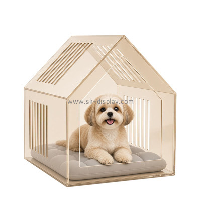 Custom acrylic small indoor dog house AFS-744