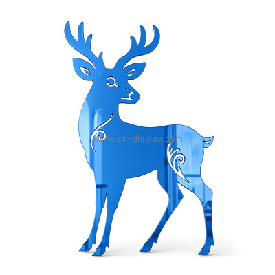 Custom acrylic wall 3D deer mirror sticker MA-252