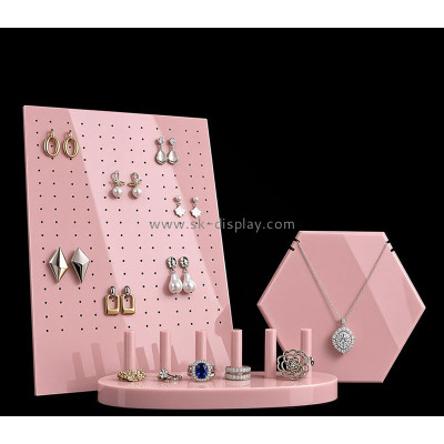 Custom acrylic shopping mall jewelry display stand JD-380