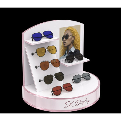 Custom acrylic sunglasses counter display stand GD-228
