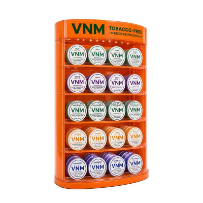 Custom VNM nicotine display cabinet DBS-1420