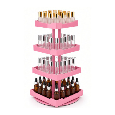 Custom spinning essential oil display rack CO-924