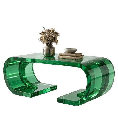 Custom U-shaped curved center table AFS-752