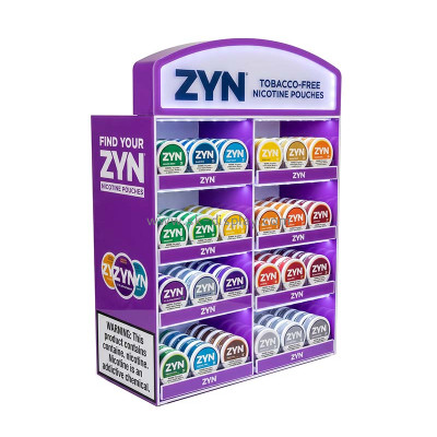 Custom ZYN nicotine LED display cabinet LDD-248